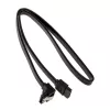 SATA-kaabel Akasa Proslim 90° 50 cm — täisnurkne SATA andmekaabel, 50 cm