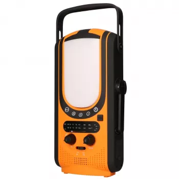 Extralink Power Ranger EPS-6000 | Akupank | 6000mAh, FM-raadio, LED-lamp, dünamo, päikesepaneel