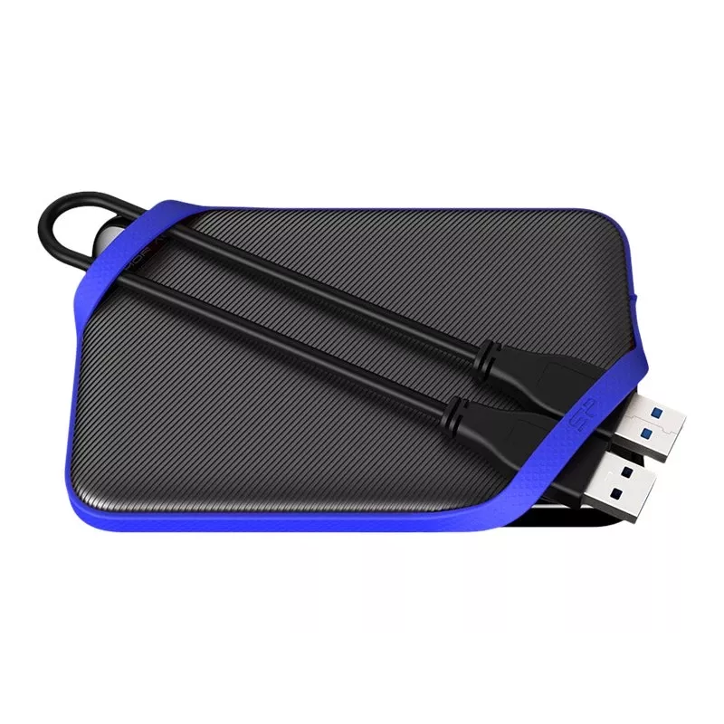 Väline kõvaketas Silicon Power A62S 2TB, USB Type-A 3.2 Gen 1, sinine/must