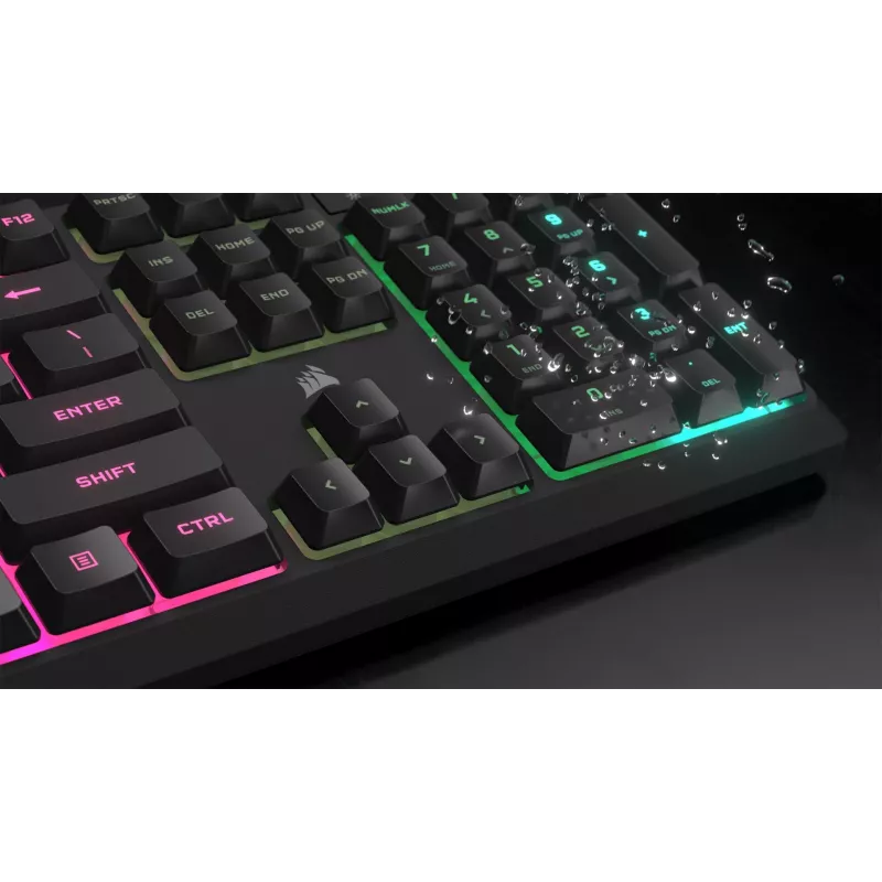 Corsair CH-9226D65-DE mänguklaviatuur USB QWERTZ Saksa Hall