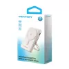 Akupank Vention 10000mAh Magnetic Wireless 20W — 10000 mAh, 3 A väljund, USB-C, valge