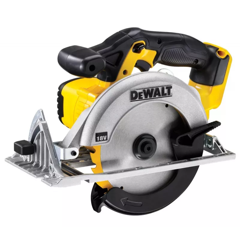 Akuga ketassaag DeWalt DCS391N — 18V, 3700 p/min, 165 mm ava, lõikesügavus 90° juures 55 mm, kaal 3,2 kg