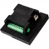 Smart HVAC-termostaat Shelly LinkedGo Must — digitaalne Wi‑Fi (802.11b/g/n), 87×87×35 mm
