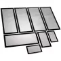 Demciflex tolmufiltrite komplekt Lian Li PC-O11 Airile - must/must