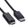 DisplayPort-kaabel VALUE DP - UHDTV M/M 1 m