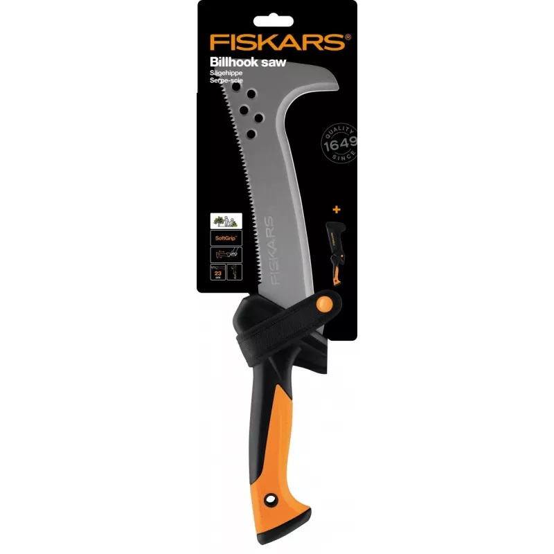 Fiskars 1051233 käsisaag Rauasaag 23 cm Must, Oranž, Hõbe