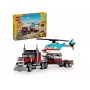 LEGO Creator 2-in-1 lameveoauto koos helikopteriga komplekt 31146, ümberehitatav mudel lastele