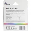 Arvutikorpuse valgustuskomplekt INTER-TECH RS-042 RGB — RGB LED-riba 1000 mm, 10 mm lai, must
