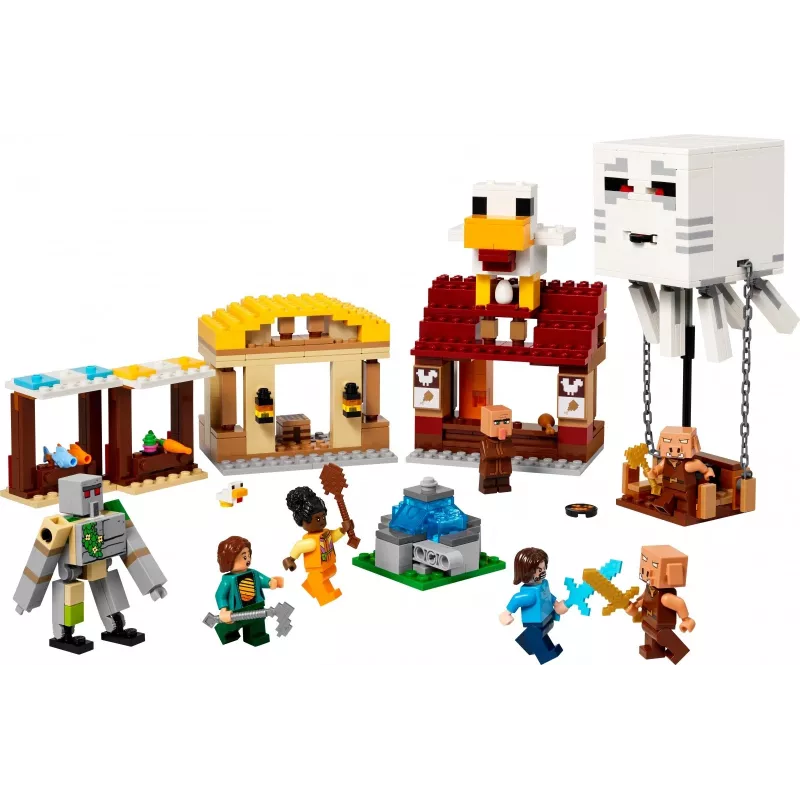 LEGO MINECRAFT 21273 Ghasti õhupalliküla rünnak