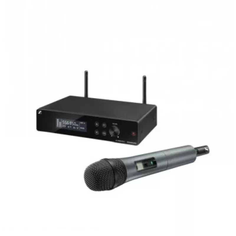 Juhtmeta vokaalmikrofoni komplekt Sennheiser XSW 2-835-A — dünaamiline kardioidmikrofon, UHF-vastuvõtja, ulatus kuni 100 m