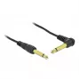 Audio kaabel DeLOCK 85939 2m 6.35mm Must