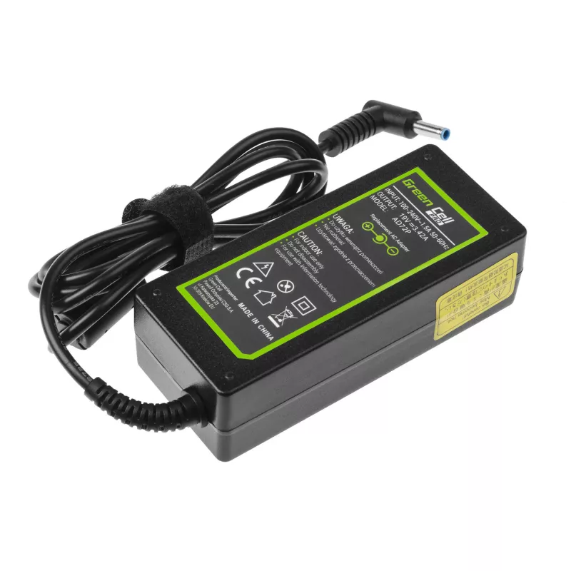 Toiteadapter roheline Cell AD72P sisetingimustesse 65 W must