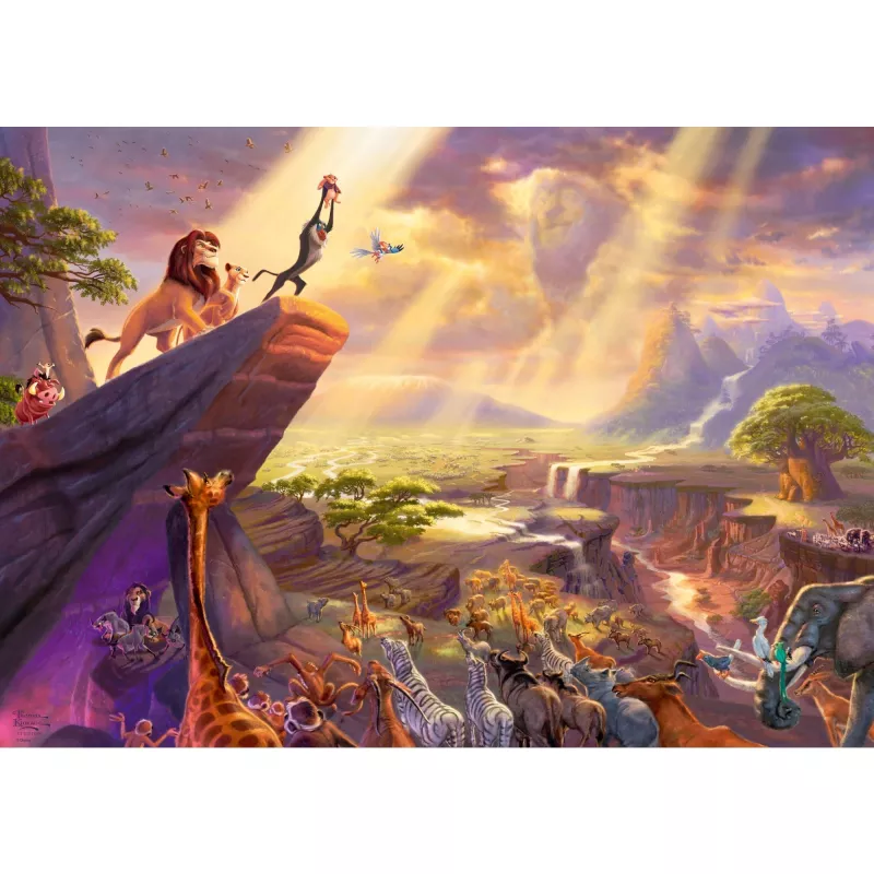 Thomas Kinkade Studios: Disney Dreams Collection - The Lion King, pusle 1000 tükki