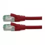 ROLINE RM patch-kaabel Cat.6A S/FTP (PiMF), Punane, 0,3 m