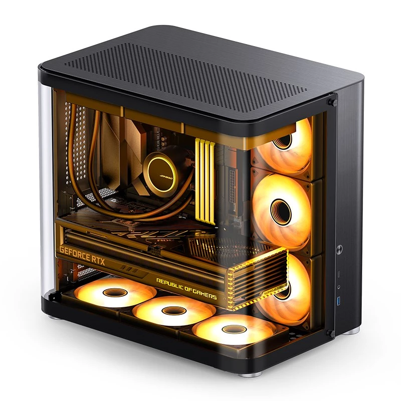 PC korpus Jonsbo TK-2 2.0 Midi Tower must