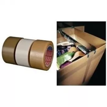 Pakenditeip Tesa 4124 PVC 75 mm x 66 m — rebenemiskindel, tugev liim