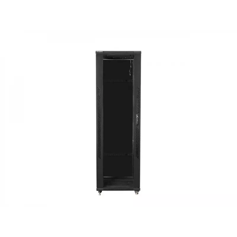 LANBERG 19 42U 800x800 Freist. Glastür (FlatPack) Sw (Speditionsversand)