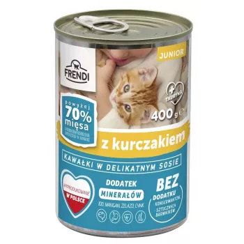 Märg kassitoit Frendi junior kanaga 400 g