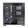PC Case MODECOM Volcano Stellar 5F ATX Midi Tower, karastatud klaas, 5 eelpaigaldatud ventilaatorit, USB‑C, toetab microATX/ATX, max GPU 420mm, CPU jahuti kõrgus 175mm