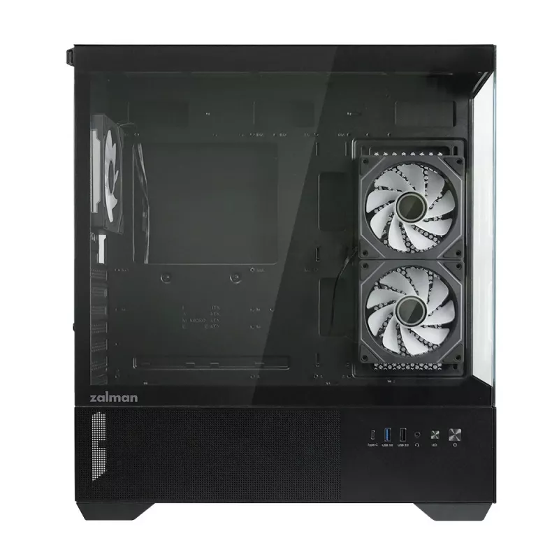 Arvutikorpus CHRONIX V2 Mid Tower ARGB ventilaator x3 must