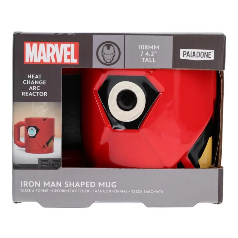 Kruus Paladone Iron Man Shaped punane 0.5L üksik