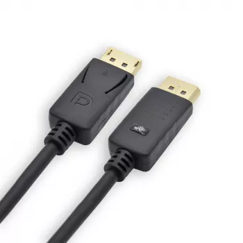 TB DisplayPort-kaabel M-M 1,8 m, must (AKTBXVDMDPPG18B)