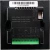 Smart HVAC-termostaat Shelly LinkedGo Must — digitaalne Wi‑Fi (802.11b/g/n), 87×87×35 mm