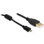 USB-kaabel DeLOCK USB 2.0 A–USB-micro-B 3 m must