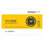 ReinerSCT timeCard Premium MIFARE DESFire EV3 RFID-kaart IP65 85×54×1 mm, 13,56 MHz, 100 tk (must/valge/kollane)