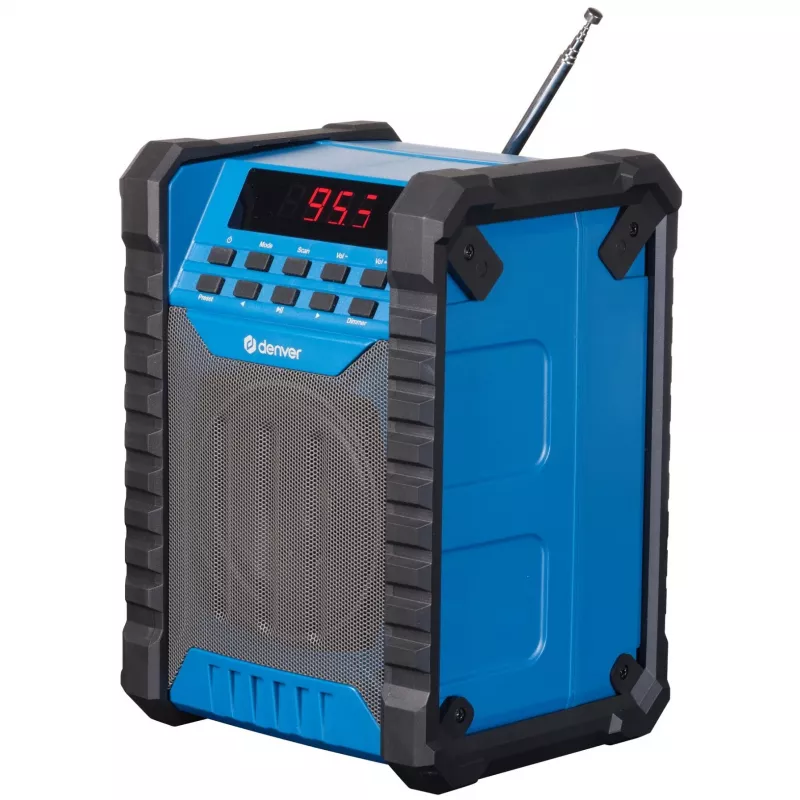 Denver WRB-60 FM-saatja Bluetooth Sinine, Hall