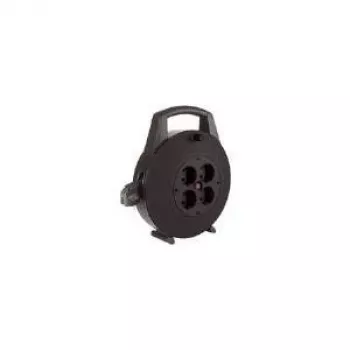 Pikenduskaabel Bachmann 393.002 10 m 4 pistikupesa Siseruumidesse Must