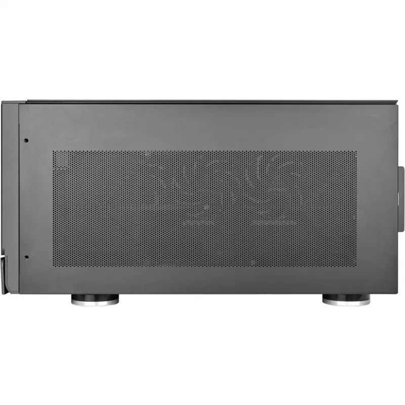 SilverStone Crown 04 PC korpus SST-CW04TB — HTPC vormitegur, SSI-EEB tugi, tumehall