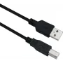 USB-kaabel Helos 288306 USB 2.0 3m USB A USB B Must