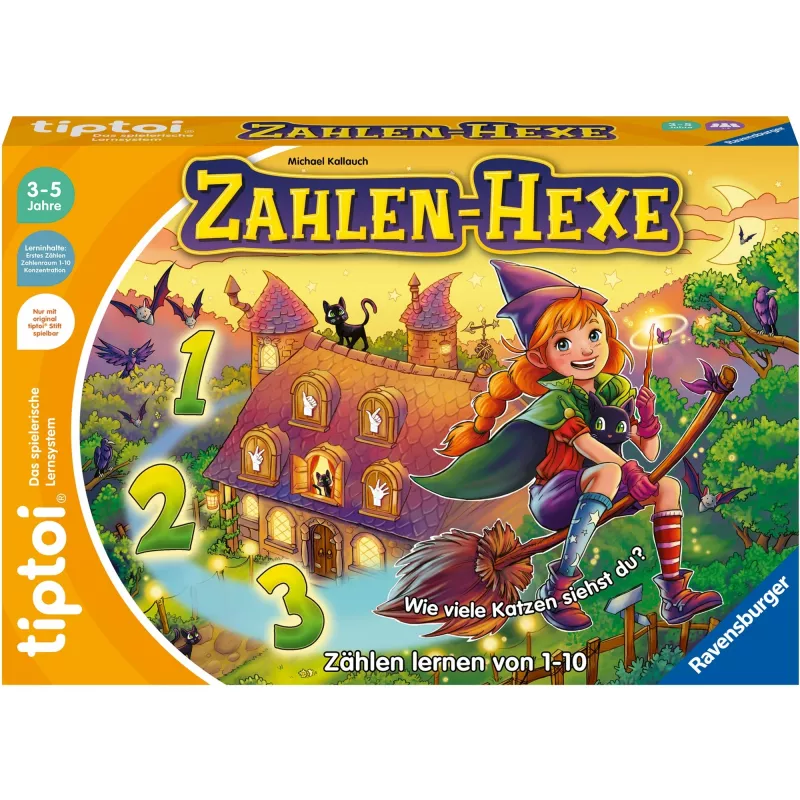 tiptoi Zahlen-Hexe, lauamäng