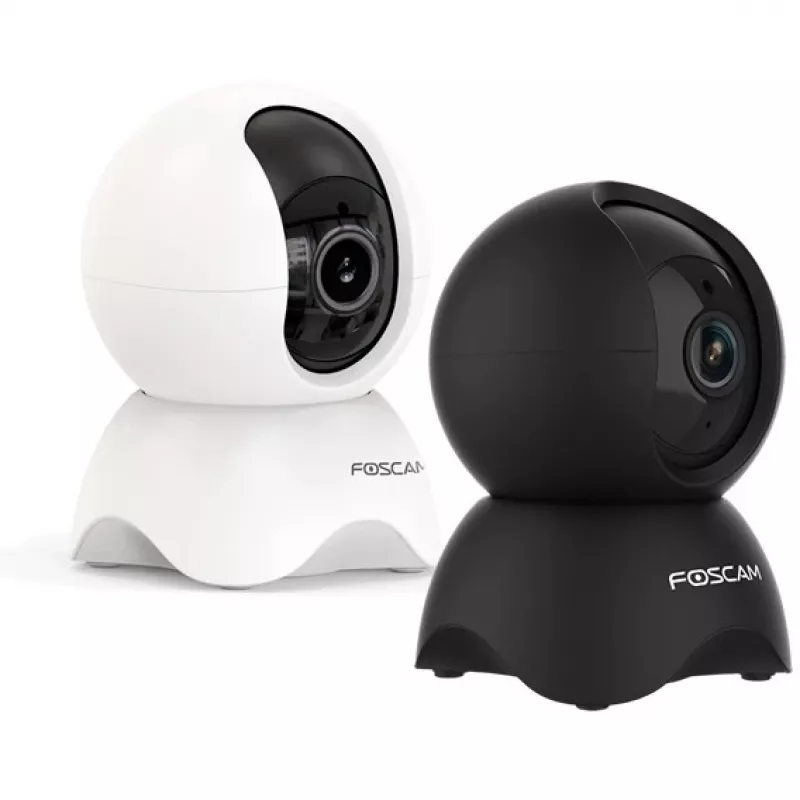 IP-valvekaamera Foscam X5-WB Pirn Sise- ja Lauakasutus 2560×1920, Wi‑Fi ja Ethernet, 6x digitaalne suum