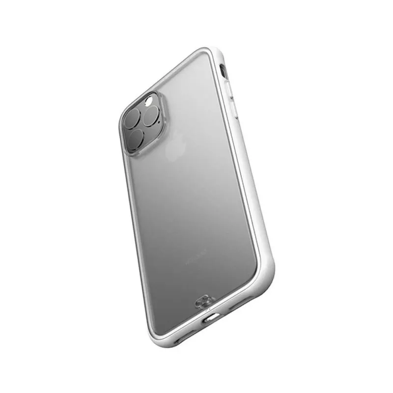 Kaitsev telefonikott Devia Soft Elegant põrutuskindel iPhone 11 Pro Max jaoks, valge, soft-touch, lööke neelav