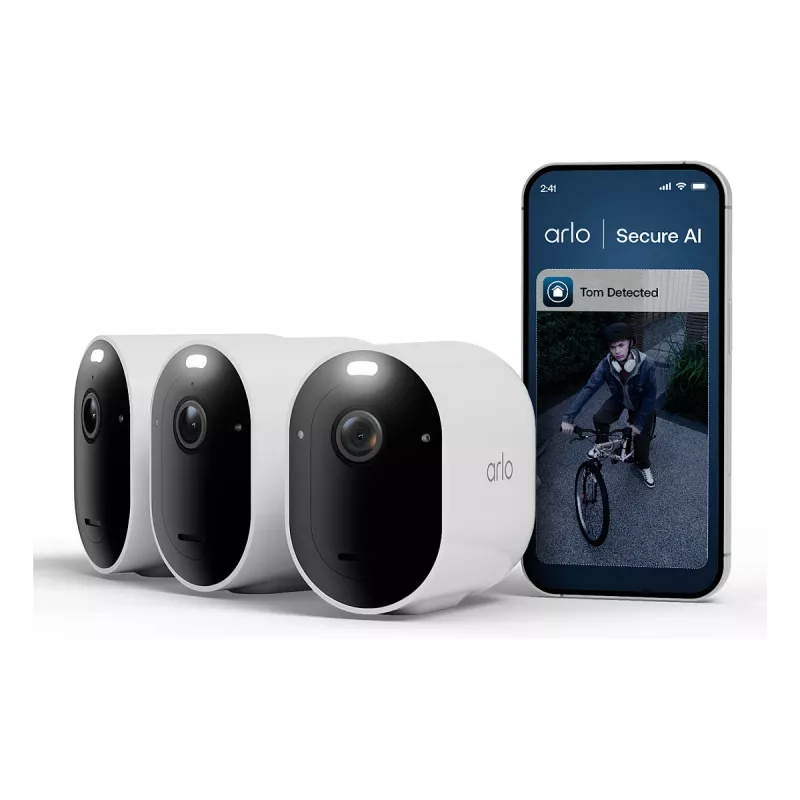 ARLO Pro 6 - 2025 Edition - võrgu valvekaamera - välialale, sisealale - ilmastikukindel - värviline (päev/öö)