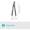 Oksakäärid GARDENA EnergyCut Pro S, 60 cm käepide, hall/türkiis