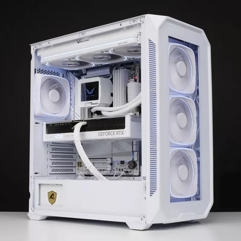 Vedelik-CPU jahuti Valkyrie VK-AIOV240W 240mm radiaator LCD-ga