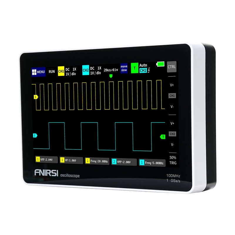 FNIRSI 1013D 7 inch portatiivne tahvelostsilloskoop