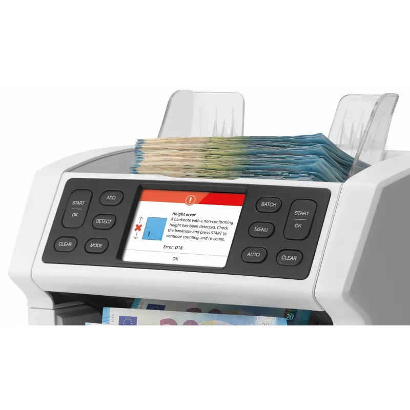 Pangatähtede loendusmasin Safescan 2850 Valge LCD AC 110-240V