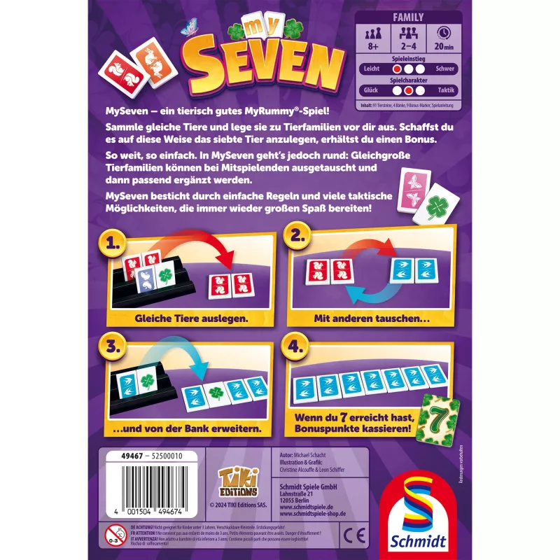 MySeven, lauamäng