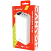 CANYON toitepank PB-301 LED 30000 mAh PD 20W QC 3.0 Valge