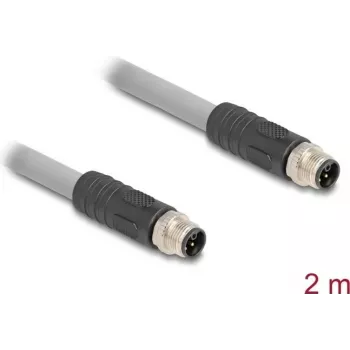 DeLOCK sensori/täituri kaabel 2 m RST M12 Hall 80533