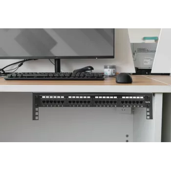 Digitus 19-tollise seadme seinakinnitusklamber 2U must