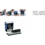 Tekstitempel trodat Printy Typo 4911T — isetinduv tekstitempel, 3 rida