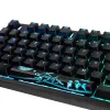 Ducky Shine 7 klaviatuur mängimiseks USB-saksa must