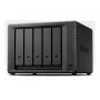 Kettamassiiv Synology DX525 lauaarvuti laiendusseade 5 pesa 3.5-tollistele HDD/SSD-le, SATA, kuumvahetus, must