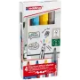 Flipchart marker Edding 385 1.0–5.0 mm assortii värvid, komplekt 4 tk