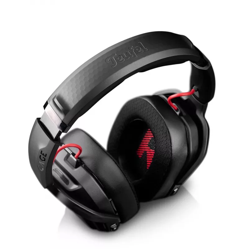 Teufel CAGE PRO peakomplekt juhtmevaba peavõru mängimiseks USB USB-C Bluetooth Must